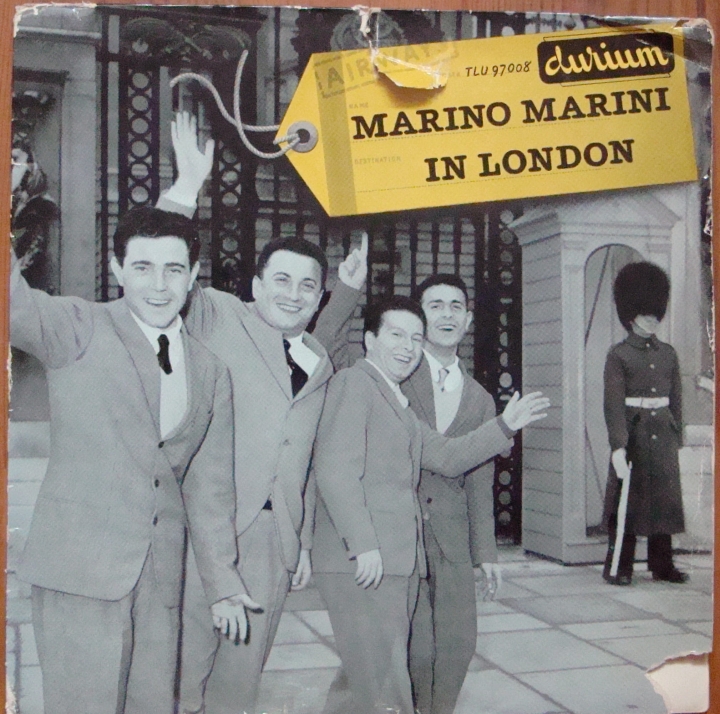 Marino Marini And His Quartet- ‎ Marino Marini In London TLU 97008 Jazz, Rock, Latin, Pop