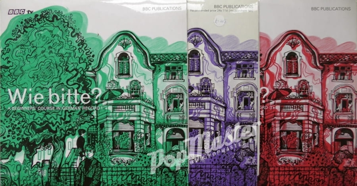 No Artist ‎– Wie Bitte? (A Beginners' Course In German) Record 1, 2, 3 OP 133 / 134 / 135 / 136 / 137/138