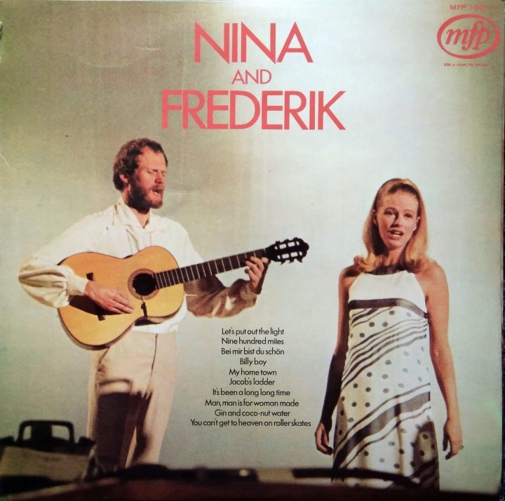 Nina And Frederik ‎– Nina And Frederik Music For Pleasure ‎– MFP 1401