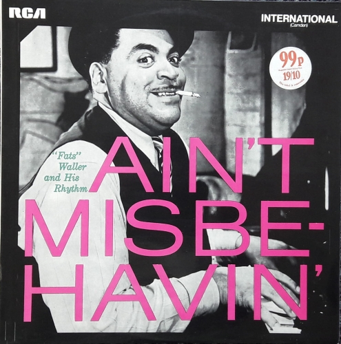 "Fats" Waller And His Rhythm ‎– Ain't Misbe-havin' INTS 1071 Vinyl, LP, Compilation