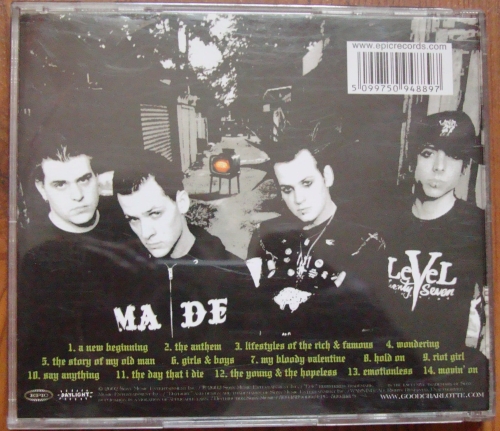 Good Charlotte ‎– The Young And The Hopeless 