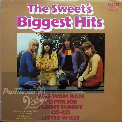 The Sweet The Sweet's Biggest Hits RCA Victor ‎– SF 8316