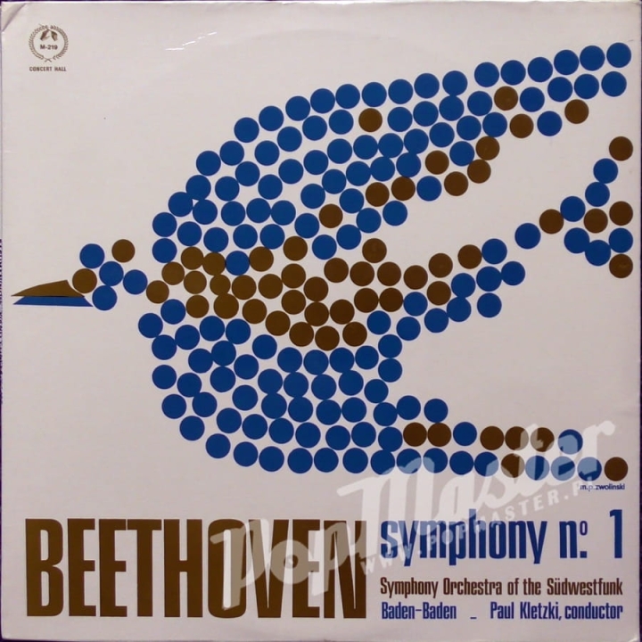Paul Kletzki Symphony Orchestra Of The Südwestfunk, Baden-Baden Beethoven Symphony No.1 In C Major, Op. 21 CM 219