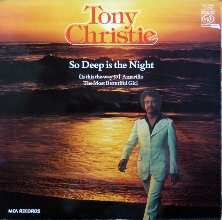 Dischi in vinile, Dosye Vinyl, Vinilo įrašai, Vinila ieraksti, Vinila ieraksti, വിനൈൽ റെക്കോർഡുകൾ,TONY CHRISTIE SO DEEP IS THE NIGHT 