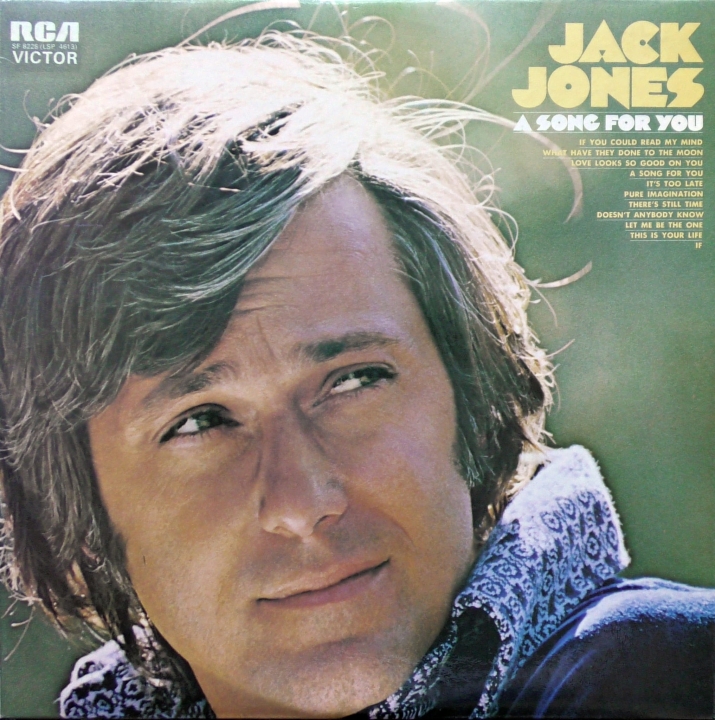 Jack Jones ‎– A Song For You   RCA Victor ‎– SF 8228