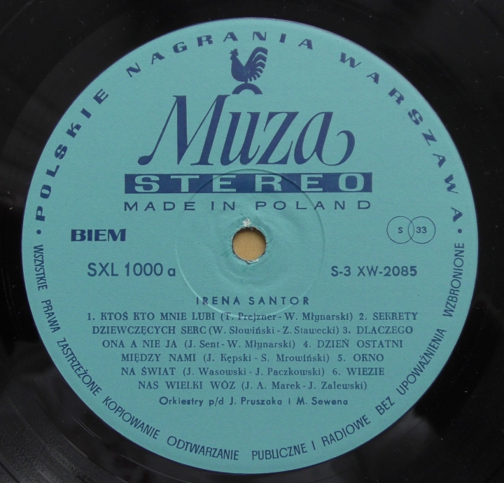 Irena Santor Jubileusz SXL1000 Pop Sklep z Płytami Winylowymi 