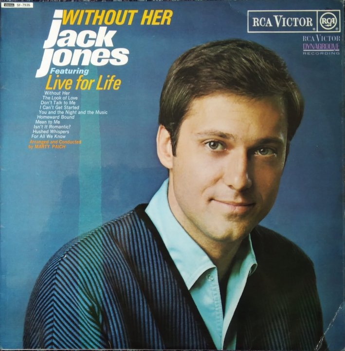 Jack Jones ‎– Without Her RCA Victor ‎– SF-7935