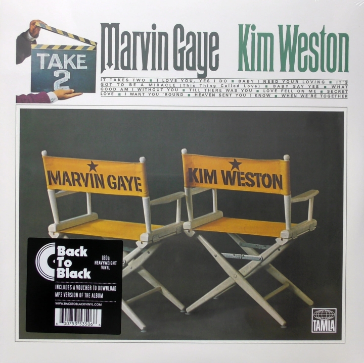 Płyta Winylowa,Marvin Gaye & Kim Weston ‎– Take Two  Tamla ‎ -  TAMLA 270 Series: Back To Black –   Vinyl, LP, Album, Reissue, 180 gram