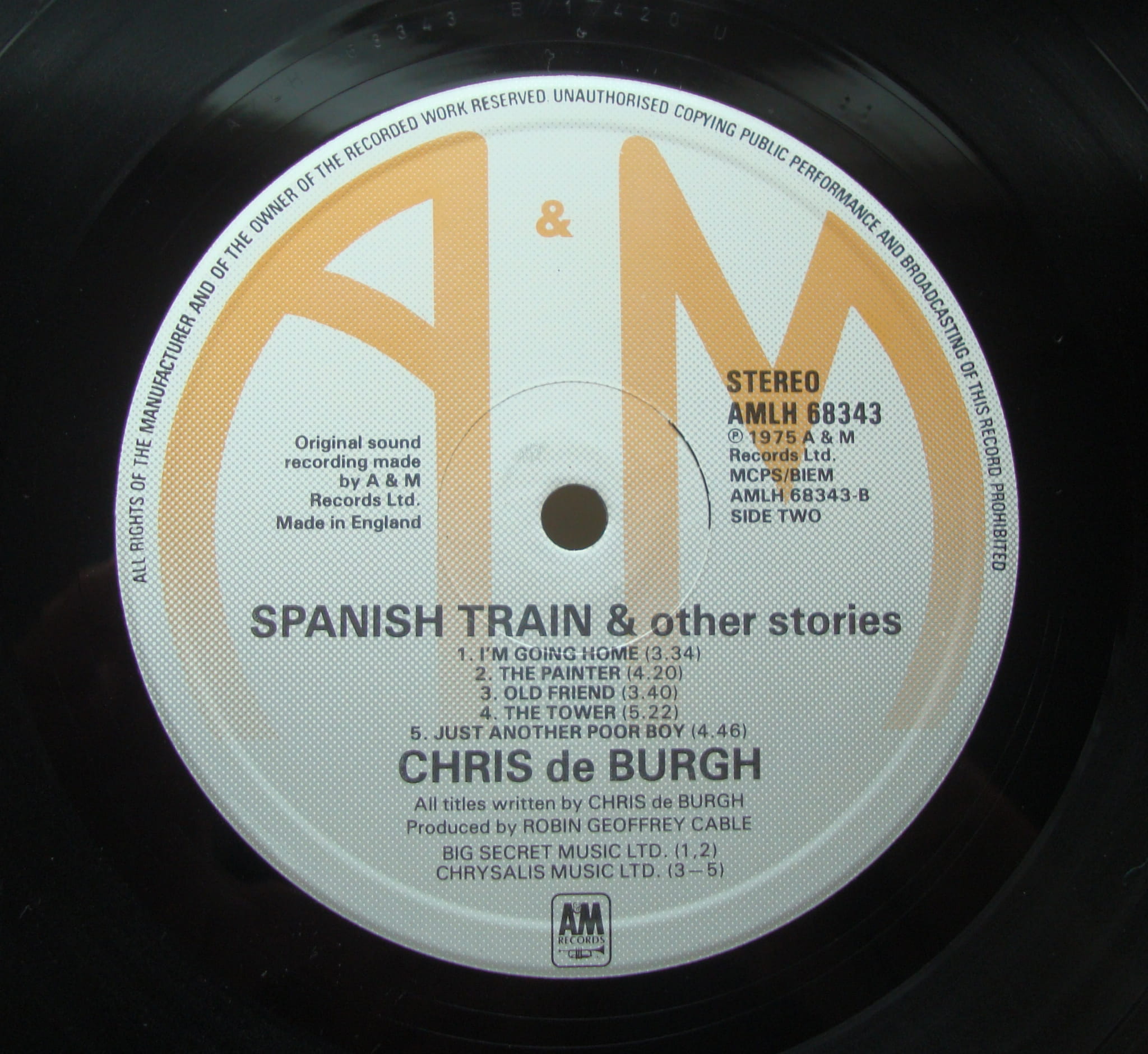 Chris De Burgh Songs Spanish Train