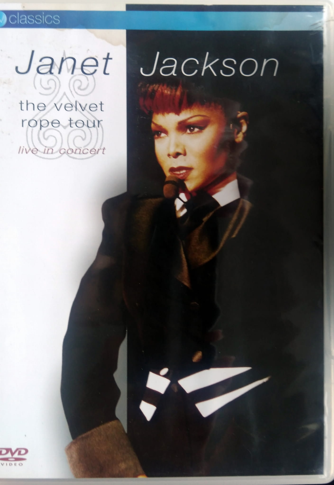 Velvet Rope Tour Janet Jackson – The Velvet Rope Tour - Live In Concert EV Classics ...