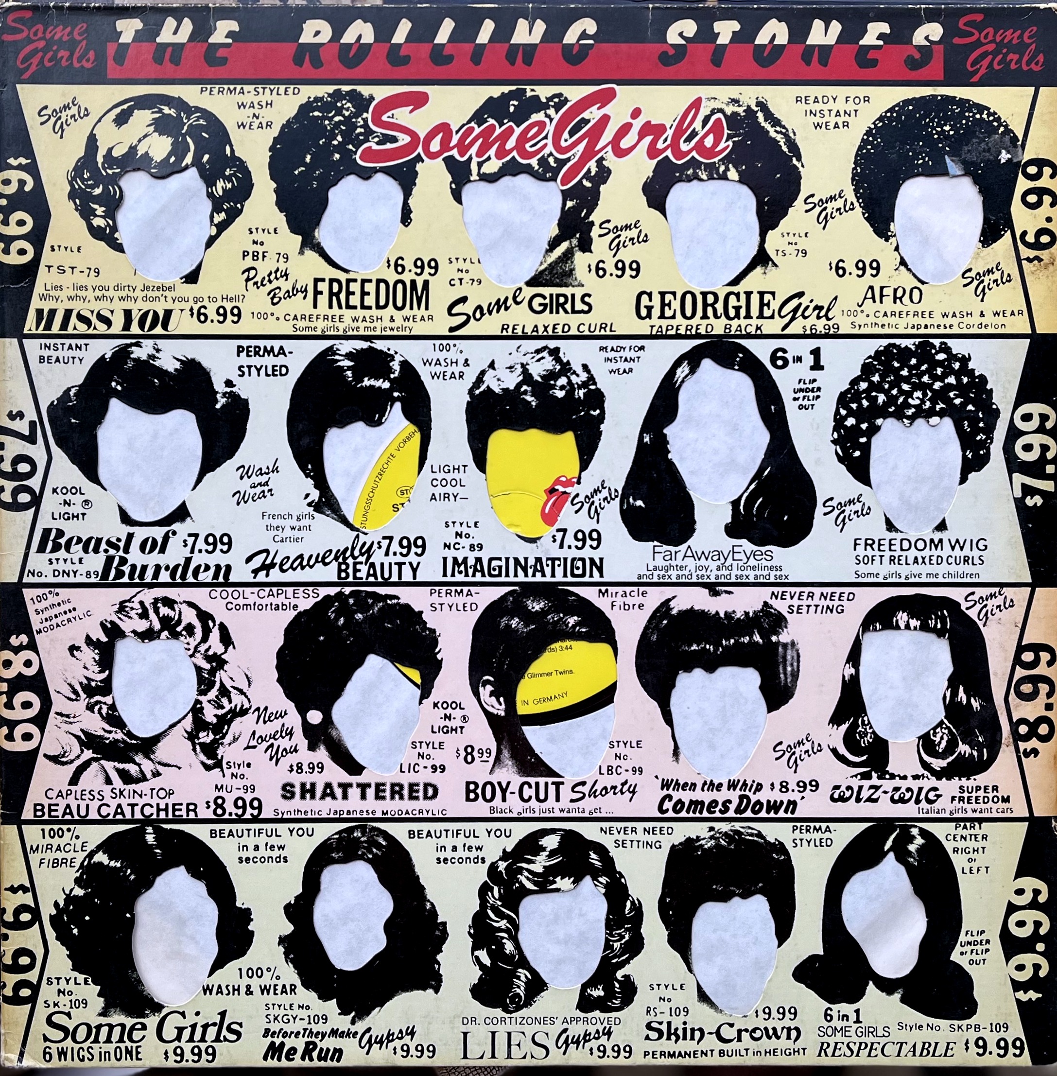 The Rolling Stones – Some Girls Rolling Stones Records – 1C 064-61