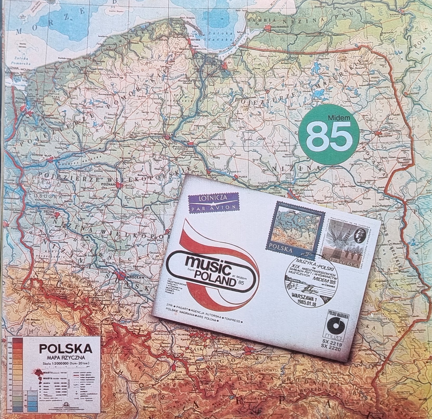 Music From Poland At Midem '85 Polskie Nagrania Muza – SX 2219
